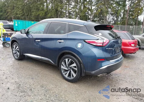2016 Nissan Murano Platinum из США, поврежденный, VIN 5N1AZ2MH5GN140110
